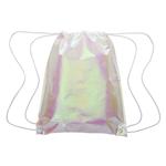 JH3383B Iridescent Pearl Drawstring Bag